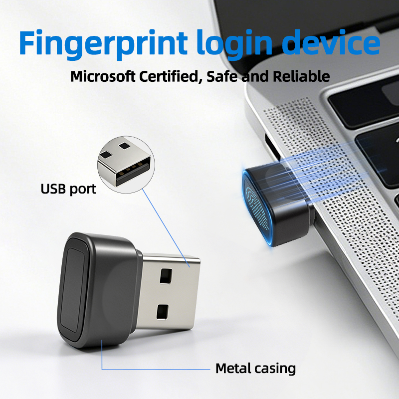 Pc Security Lock - Biometryczny czytnik linii papilarnych USB do