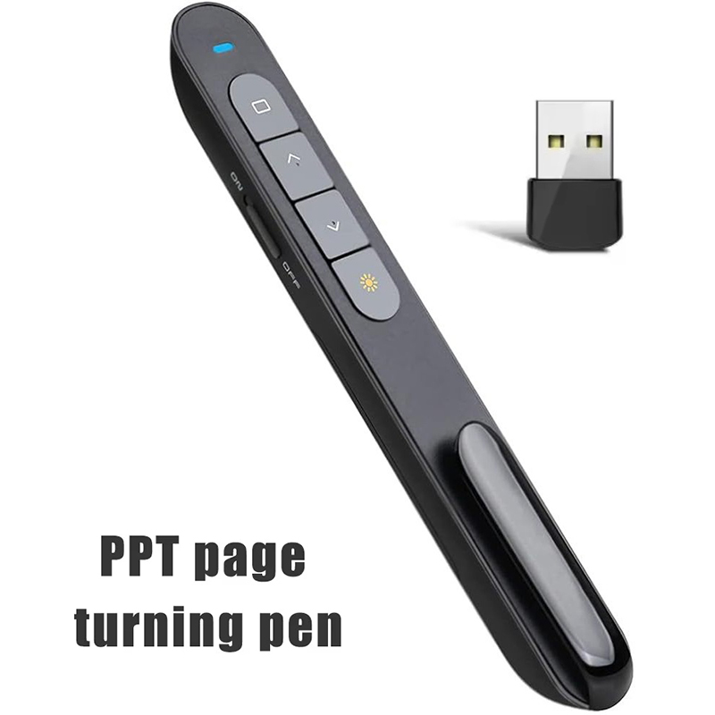 Presentation Remote Laser - Wskaźnik laserowy do prezentacji 2.4G USB