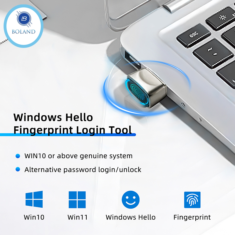 Pc Security Lock - Mini Biometryczny Zamek na Odcisk Palca