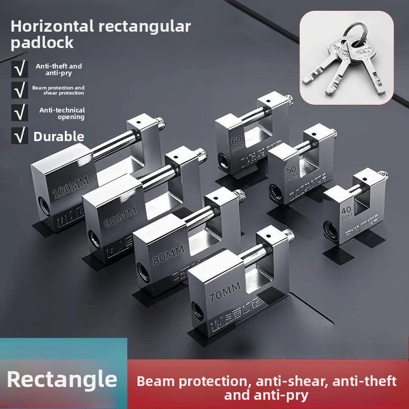 Pc Security Lock - 1 szt. Wytrzymała kłódka antyprzecięciowa do