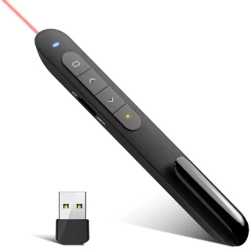 Bezprzewodowy prezenter z czer – Presentation Remote Laser recenzja i cena
