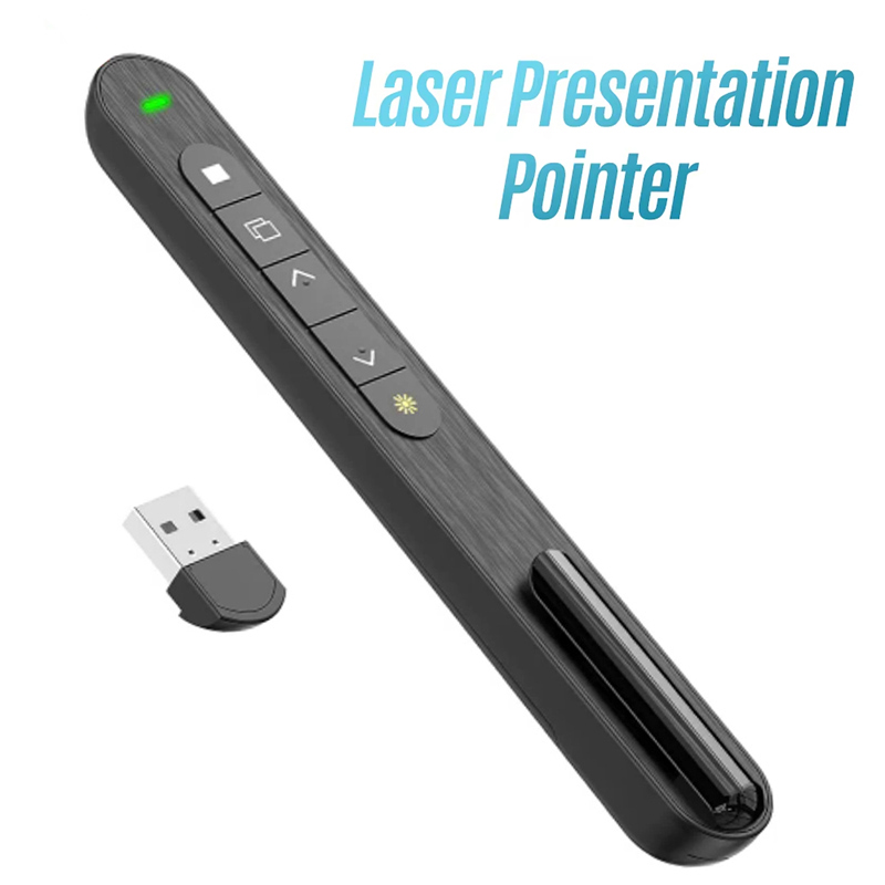 Bezprzewodowy prezenter z czer – Presentation Remote Laser recenzja i cena