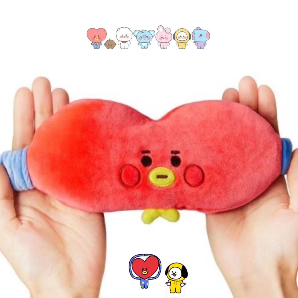 Maska na oczy BT21, urocza plu – Tech For Office recenzja i cena