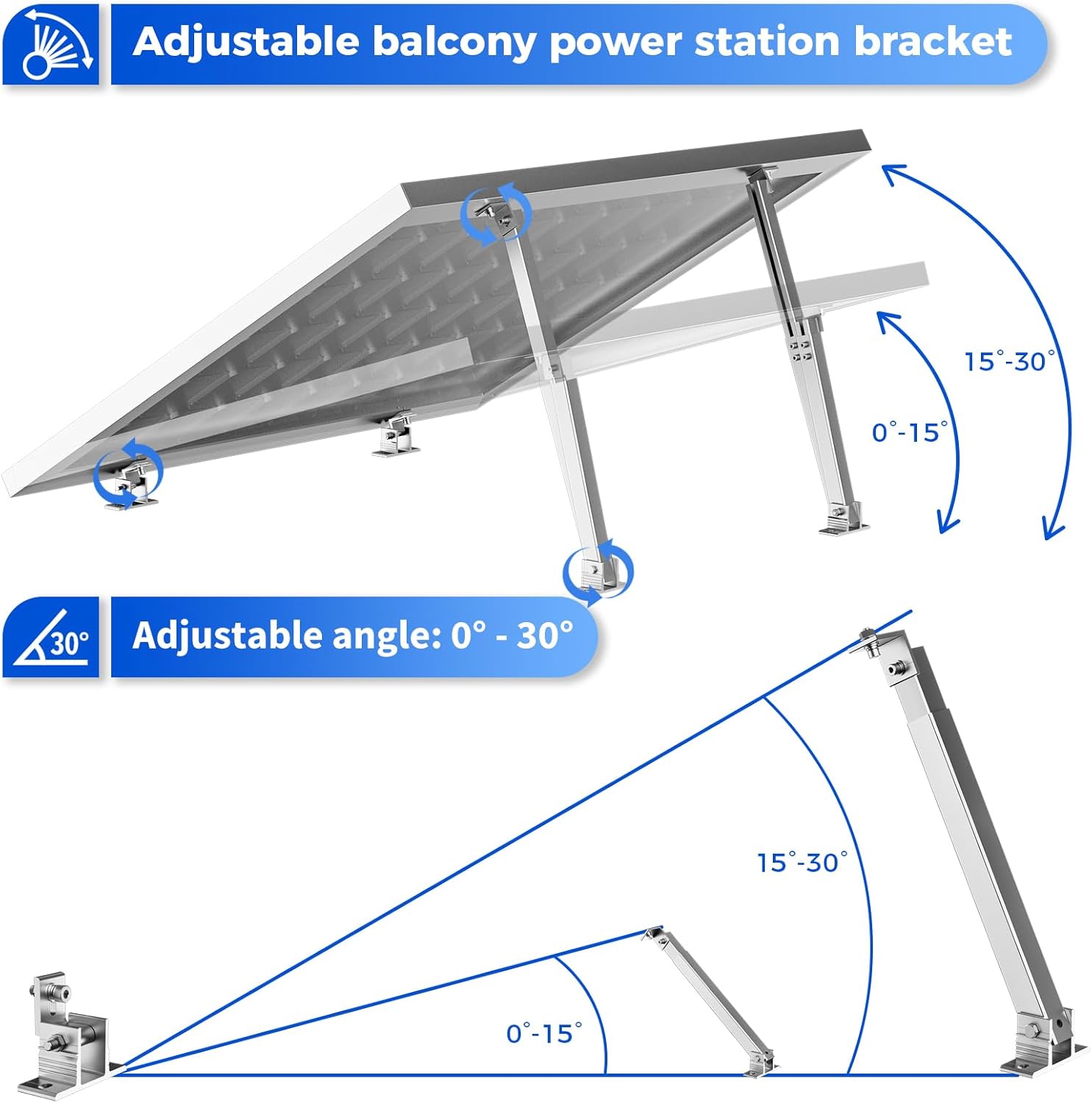 2 zestawy regulowanych wsporni – Flat Panel Mount Tilt recenzja i cena