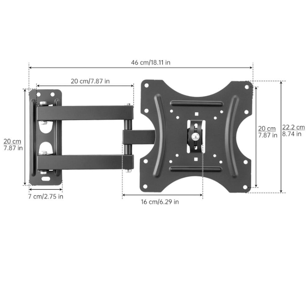 Uchwyt ścienny do telewizora z – Flat Panel Mount Tilt recenzja i cena